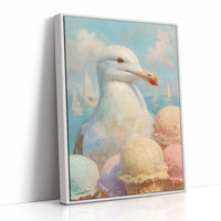 Coastal Gull Awaits Ocean Voyage