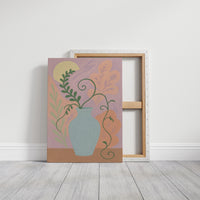 Sunny Fruit Bowl on Blue