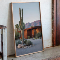 Cactus Sentinel at Dusk