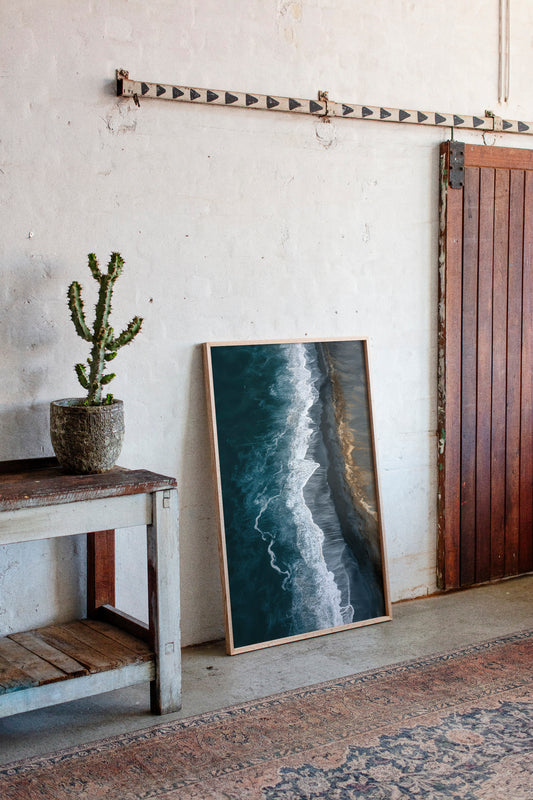 Tides Embrace the Shoreline's Whisper