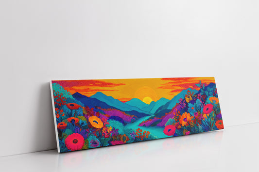 Sunrise Through Wild Bloom