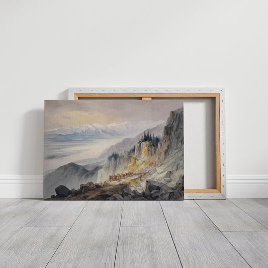 Journey Through Mountain's Embrace