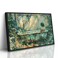 Solitude in the Garden Bath