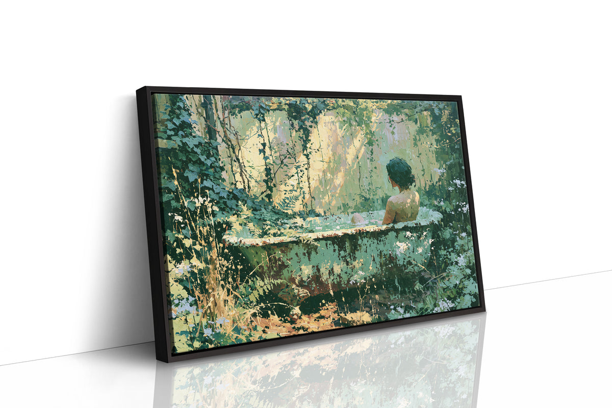 Solitude in the Garden Bath