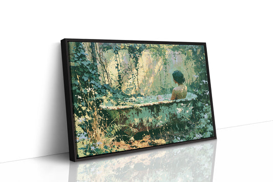 Solitude in the Garden Bath