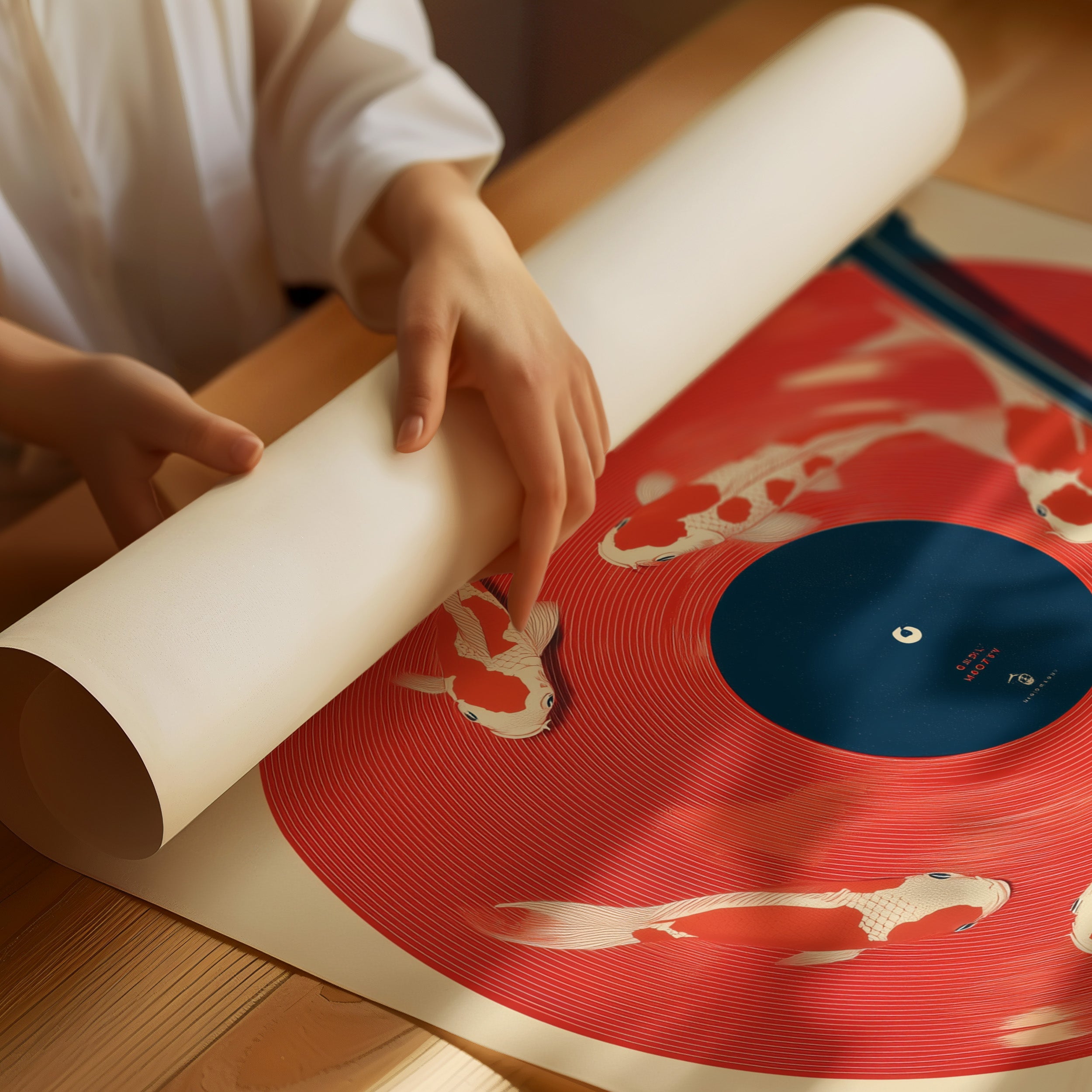 Koi Dance On Crimson Vinyl
