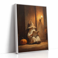 Ghostly Reader Awaits Halloween News