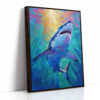 Neon Predator Rises From Depths