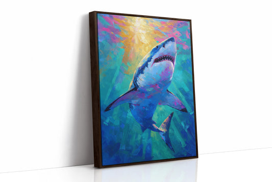 Neon Predator Rises From Depths