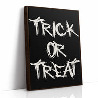 Stark Words Against Midnight Canvas