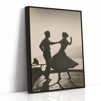 Dockside Waltz At Golden Hour