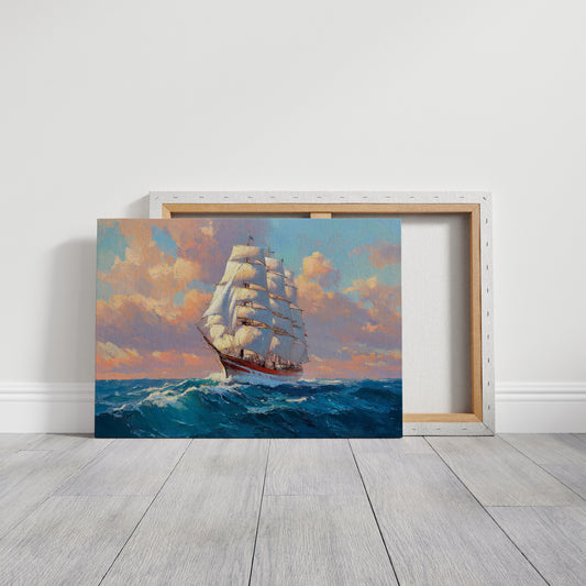 Sunset Sails Chase Ocean Dreams