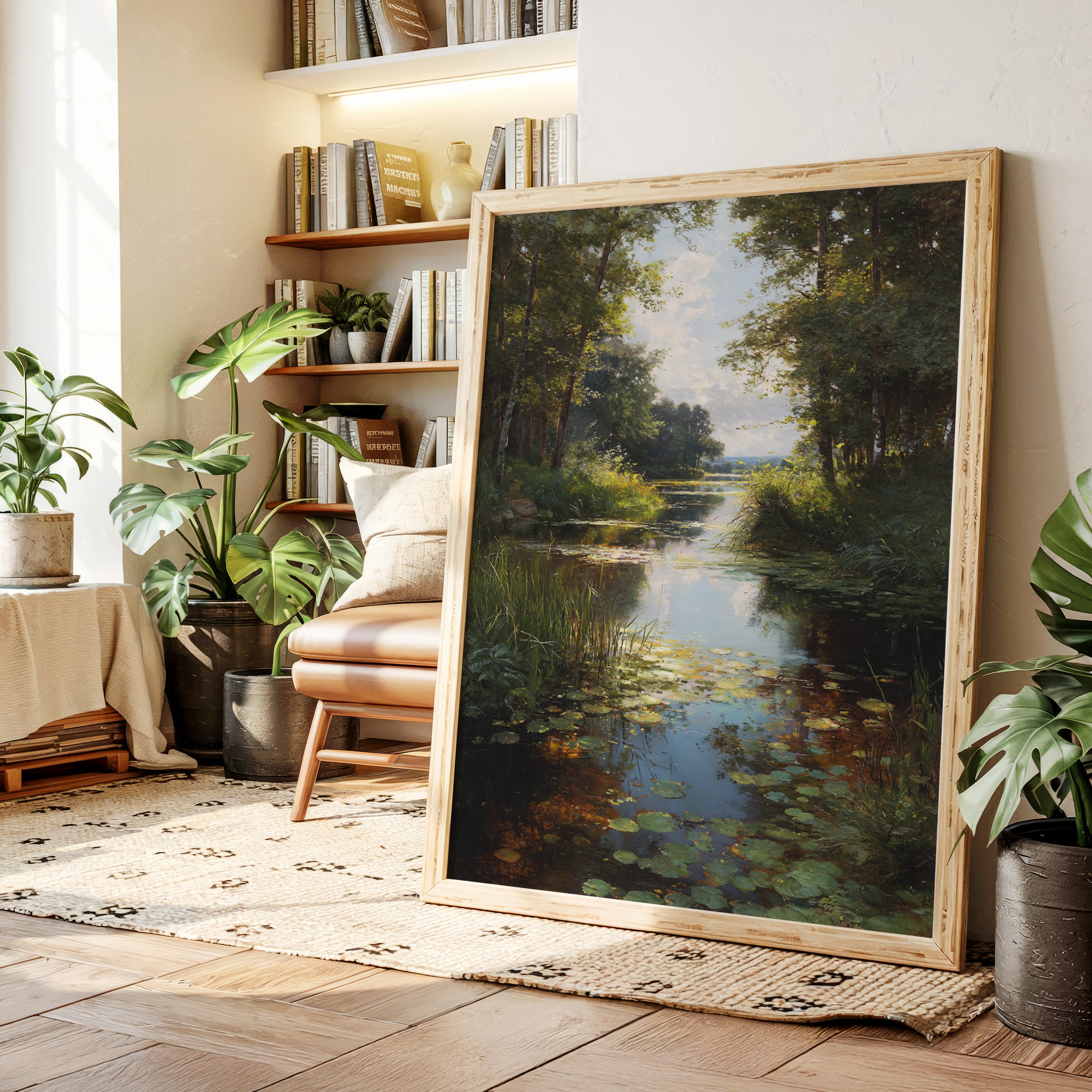 Serenity Along The Water's Edge
