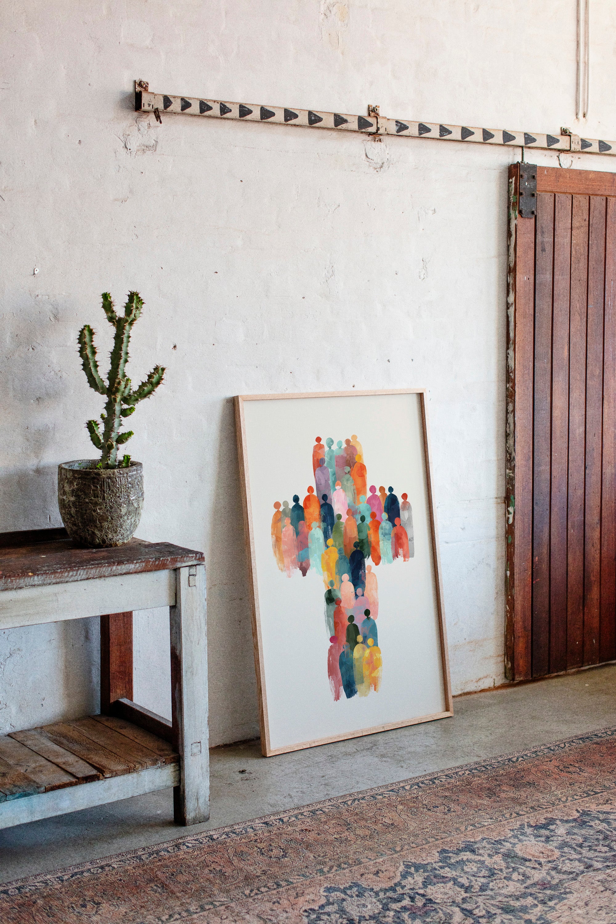 Gathering Colors of Humanity