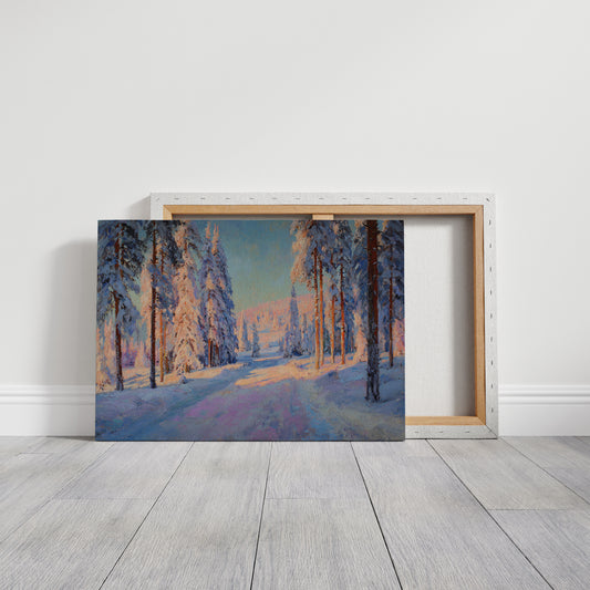 Winter Paints The Forest Rose