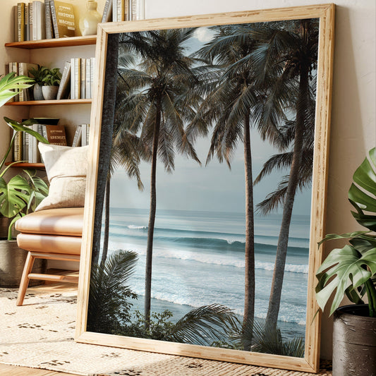 Tides Dance Beneath Tall Palms