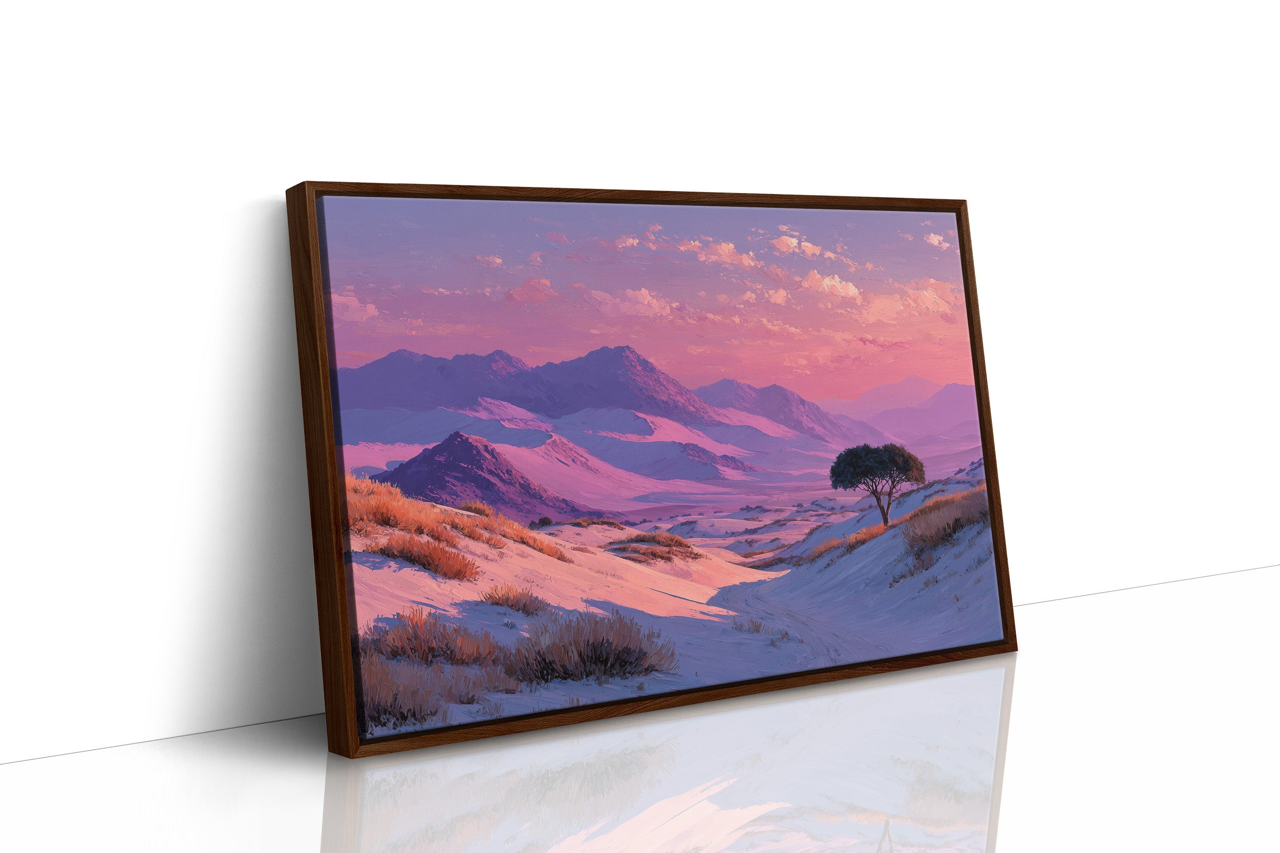 Rose Light Over the Dunes