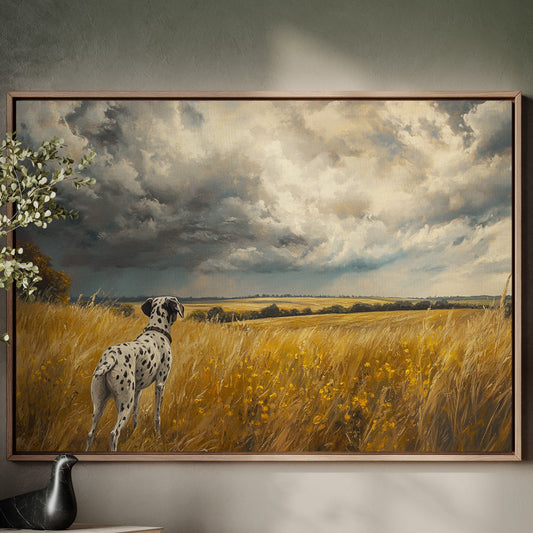 Storm Clouds Call A Dalmatian Home