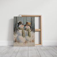 Snow Friends Share Winter's Gentle Song