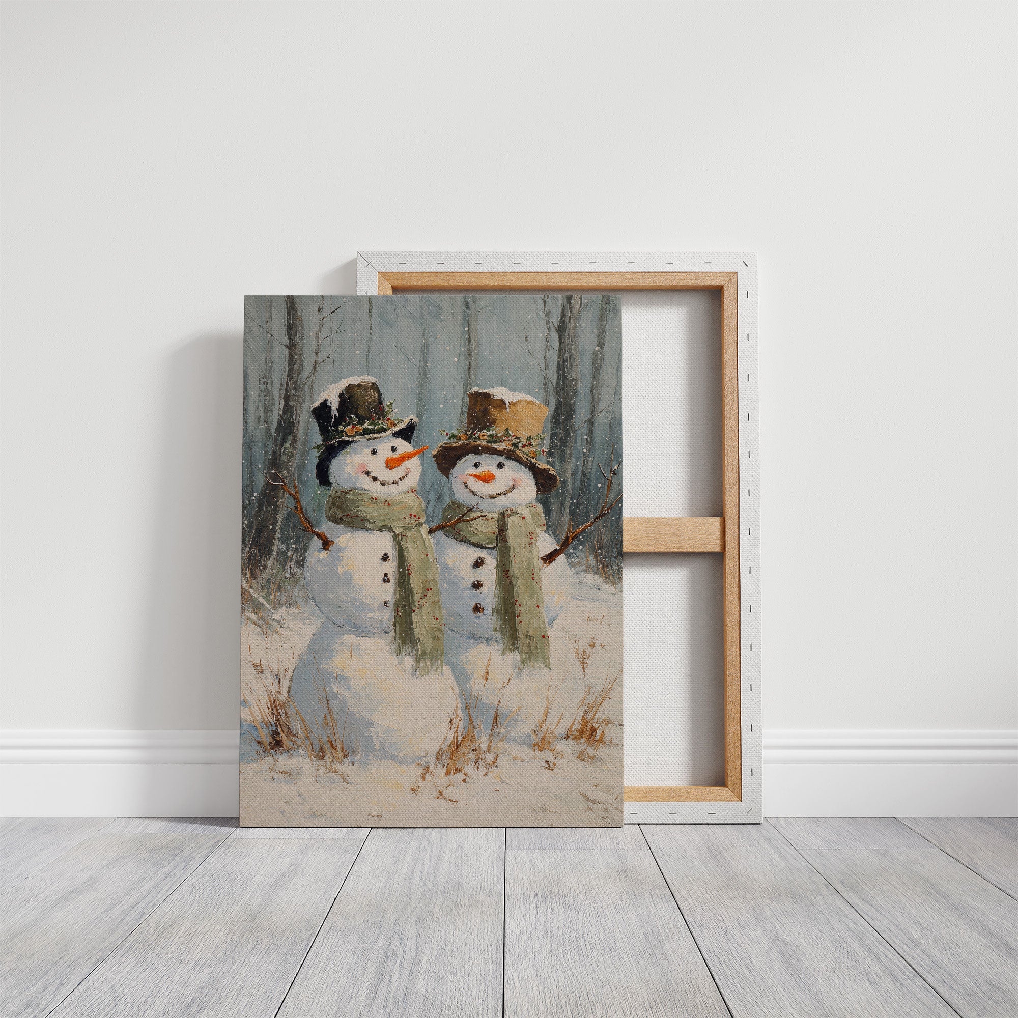 Snow Friends Share Winter's Gentle Song