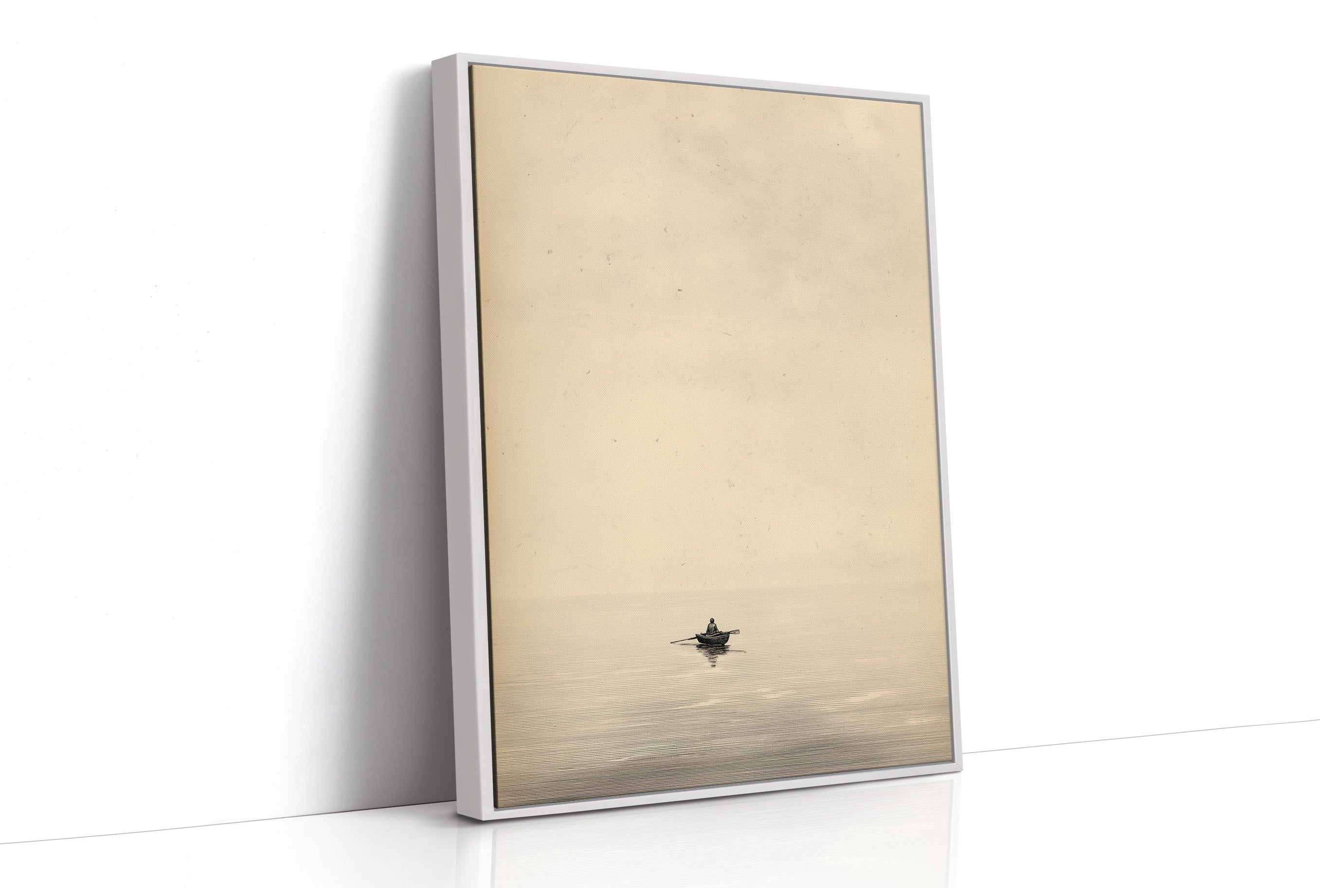 Alone on the Quiet Water
