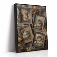 Woodland Portraits in Rustic Frames