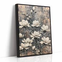 Magnolia Sprawl on Weathered Copper