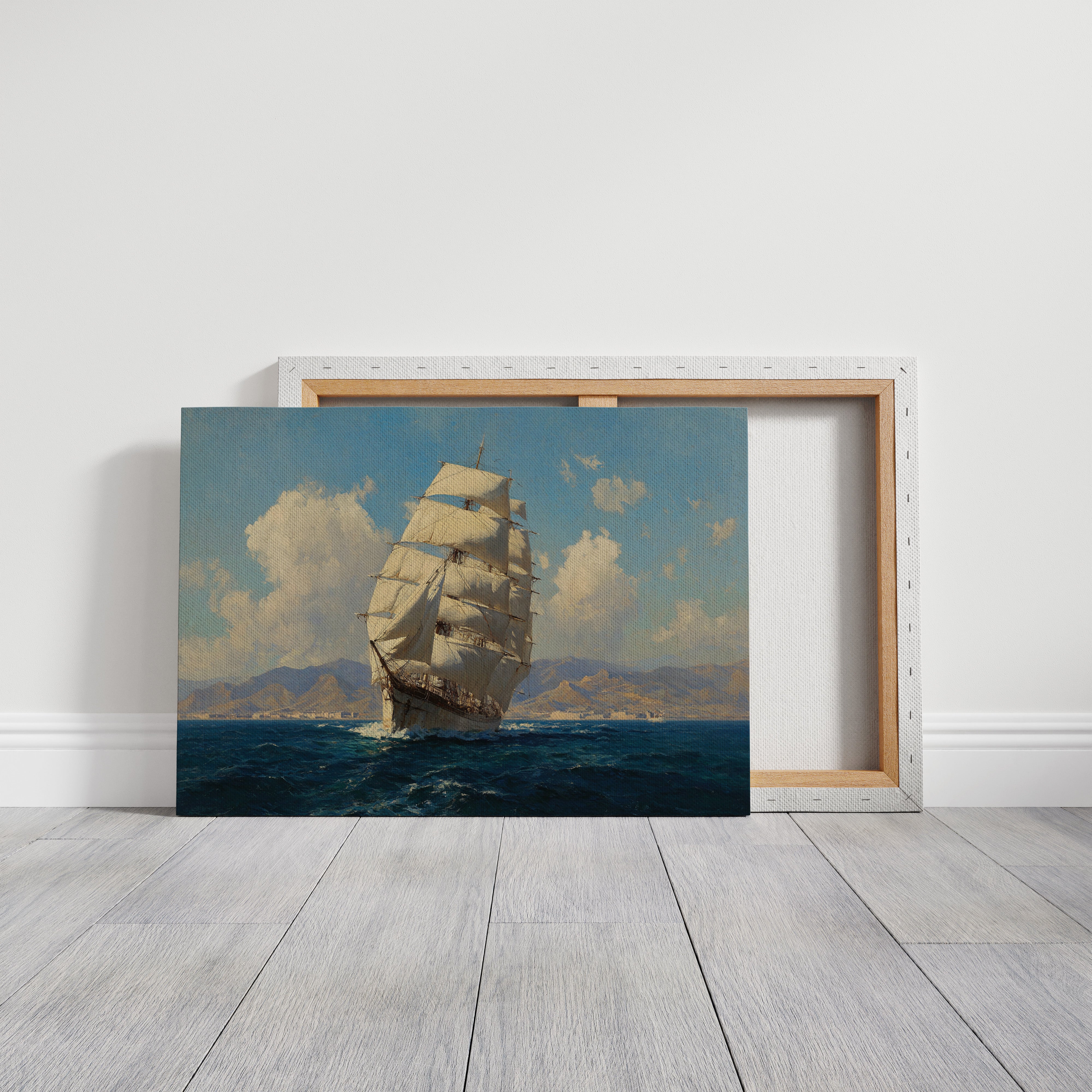 Tall Ship Charts Mediterranean Dreams
