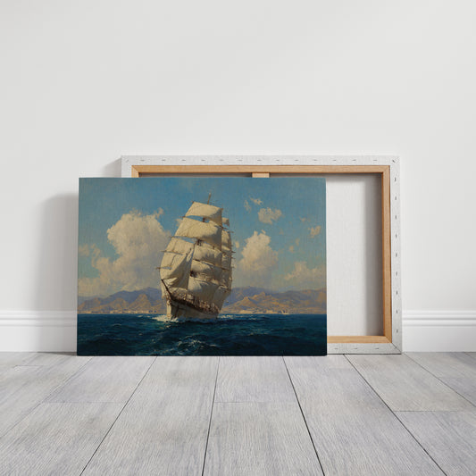 Tall Ship Charts Mediterranean Dreams