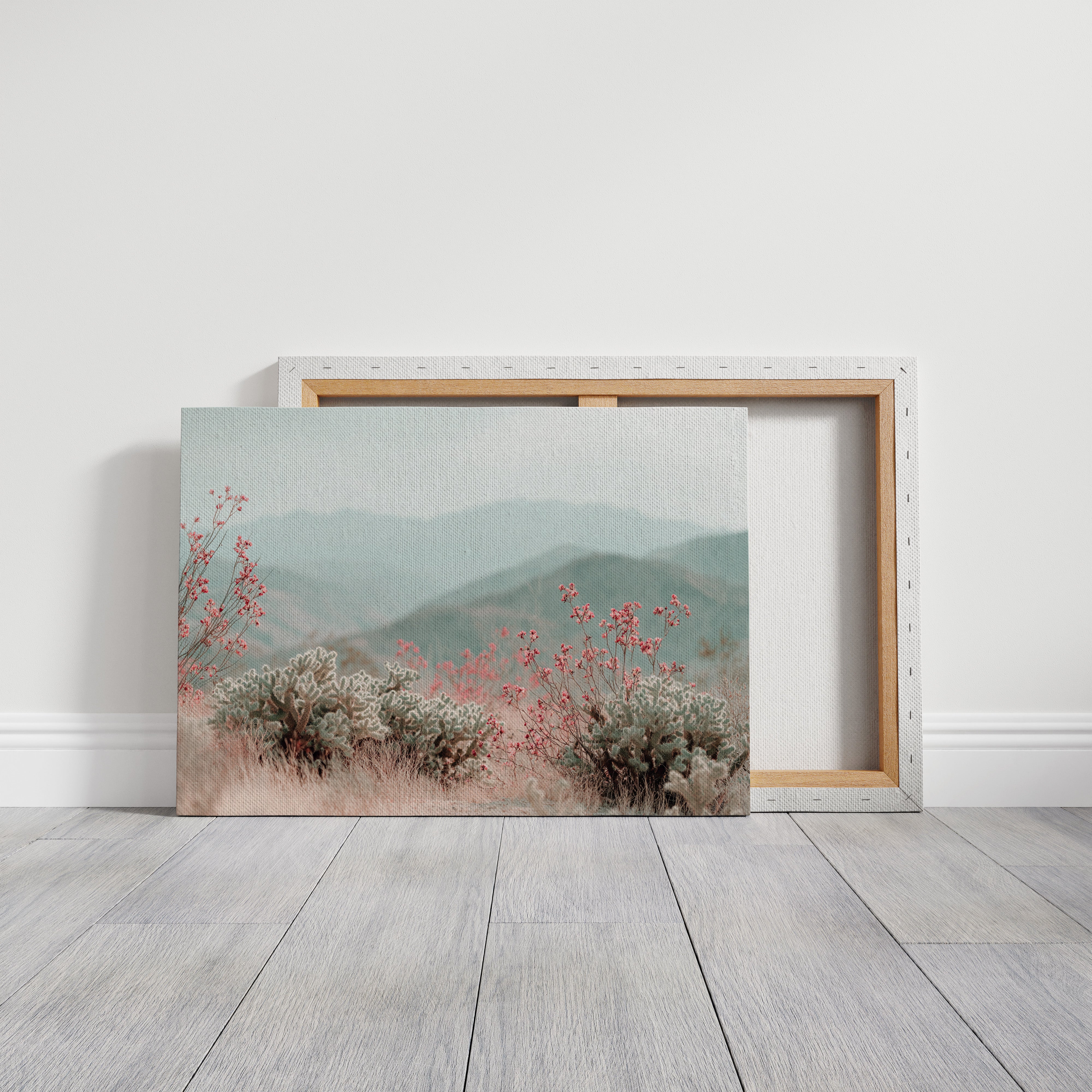 Desert Blossoms Paint Mountain Dreams
