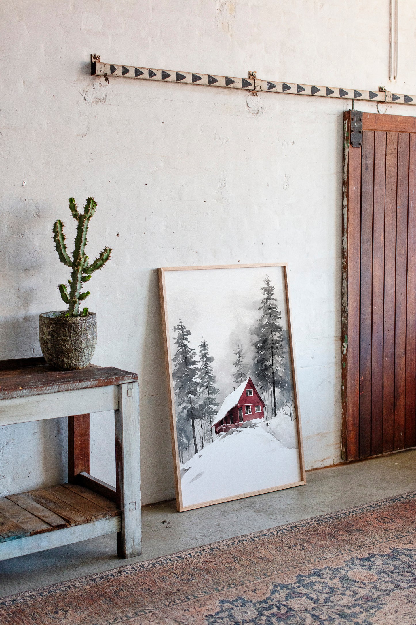 A Hearth Beneath Winter Skies