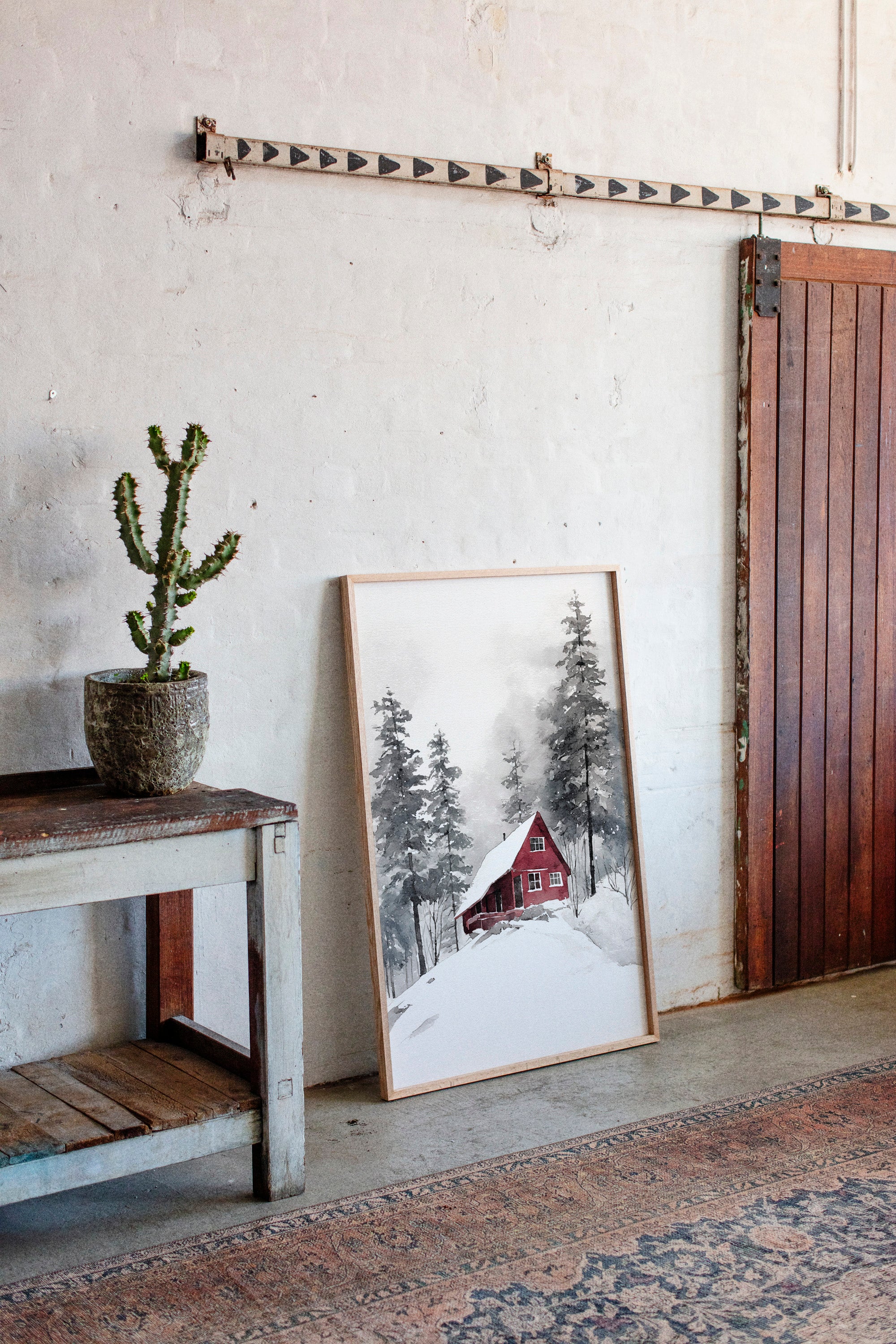 A Hearth Beneath Winter Skies