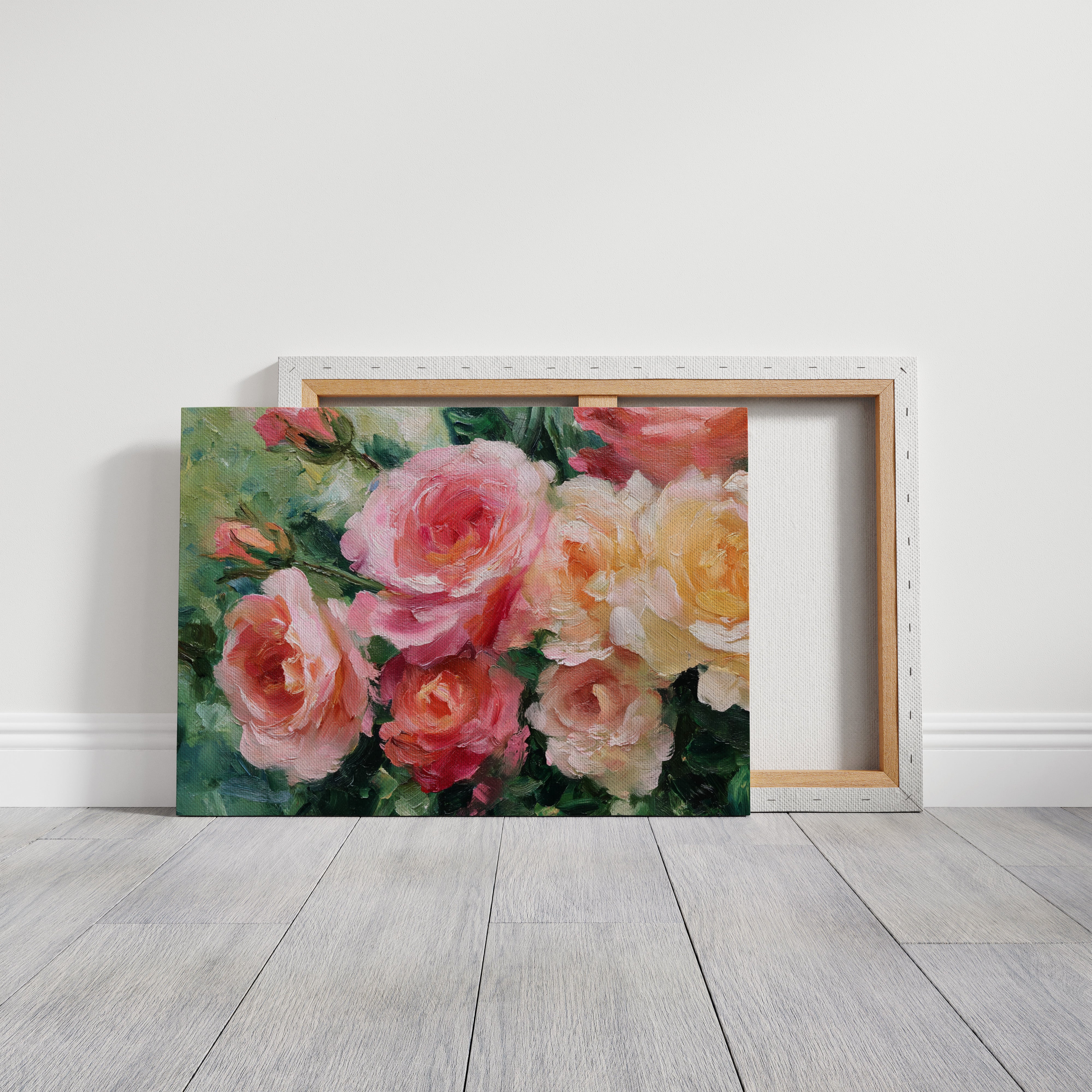 Summer Roses Paint Their Stories