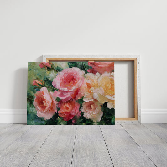 Summer Roses Paint Their Stories