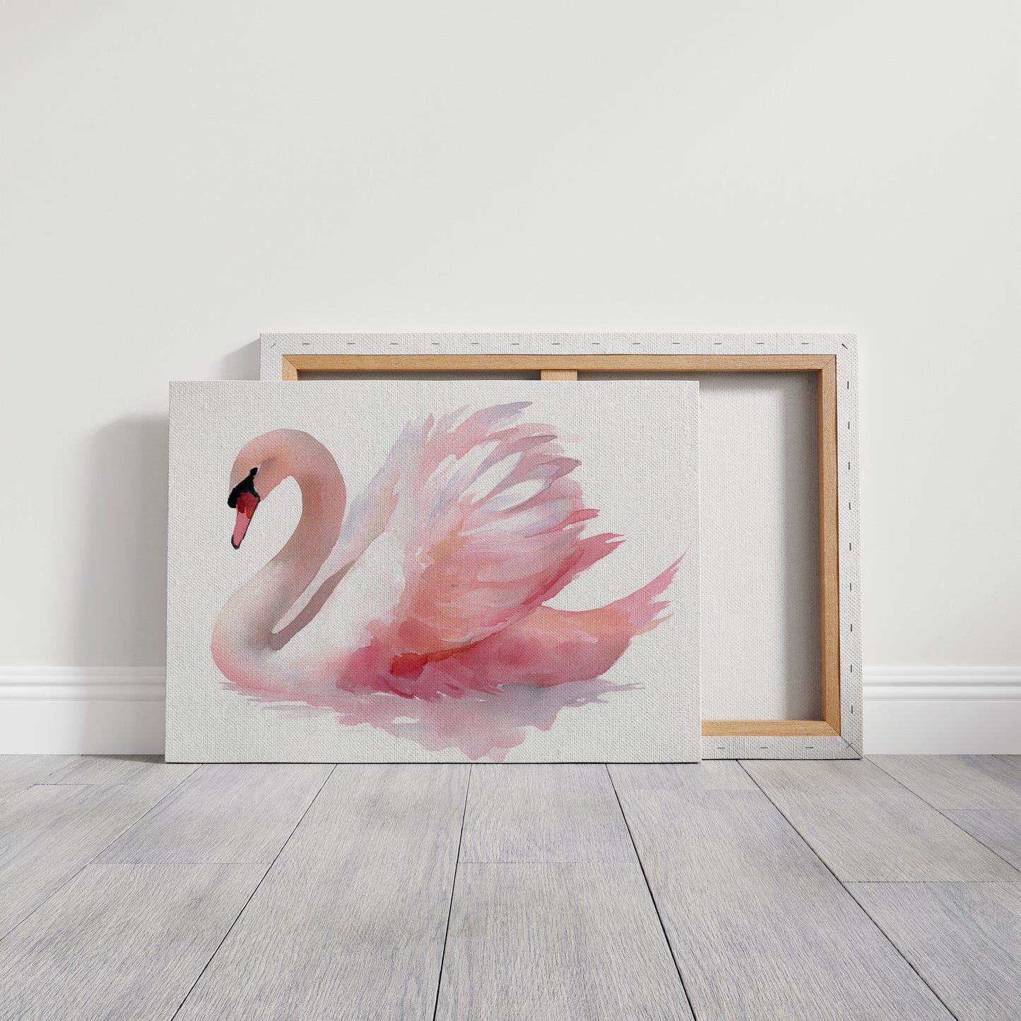 Pink Grace Drifts At Dawn