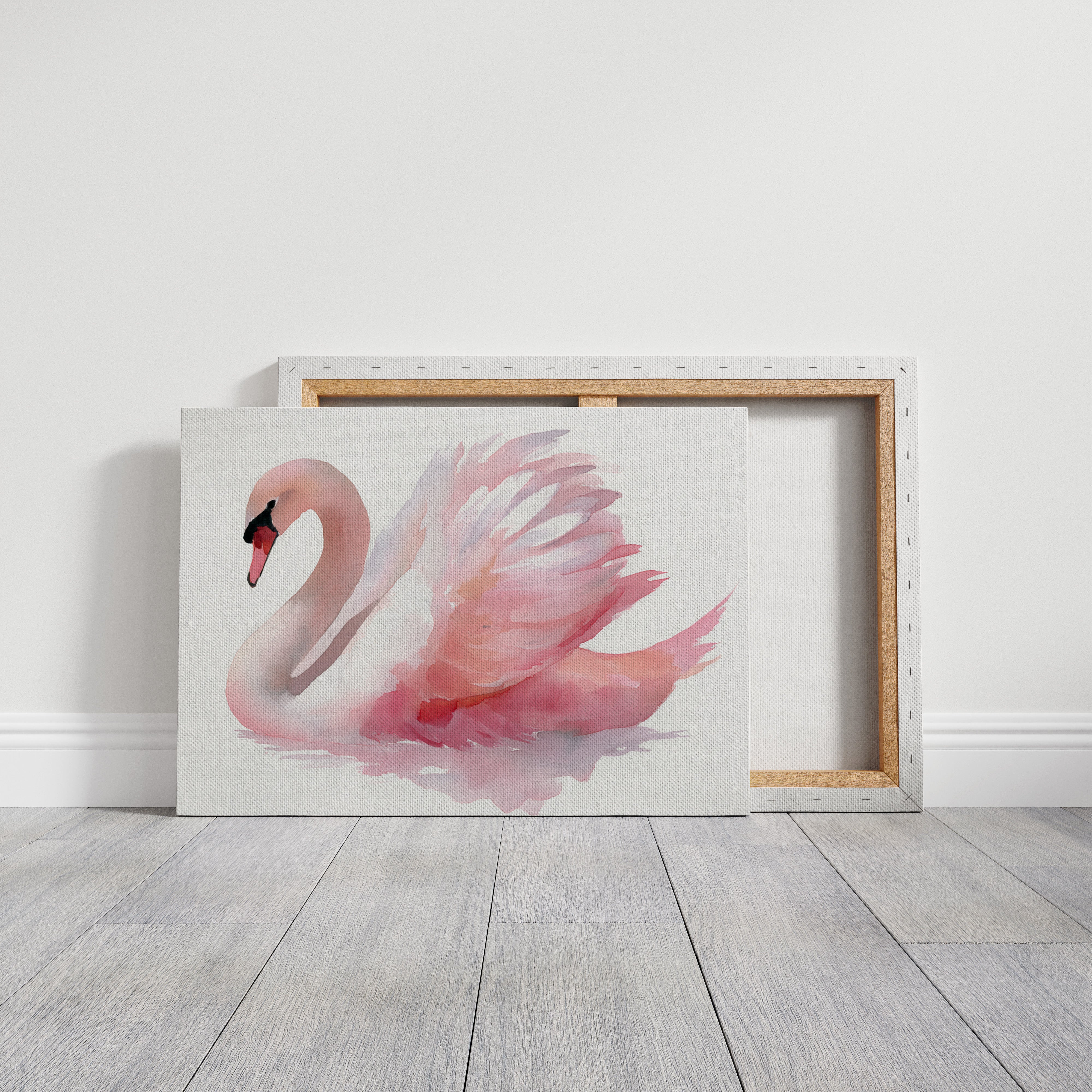 Pink Grace Drifts At Dawn