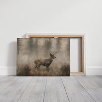 Antlers Through the Mist