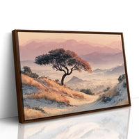 The Windswept Solitary Tree