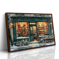 Bookshop in the Snow