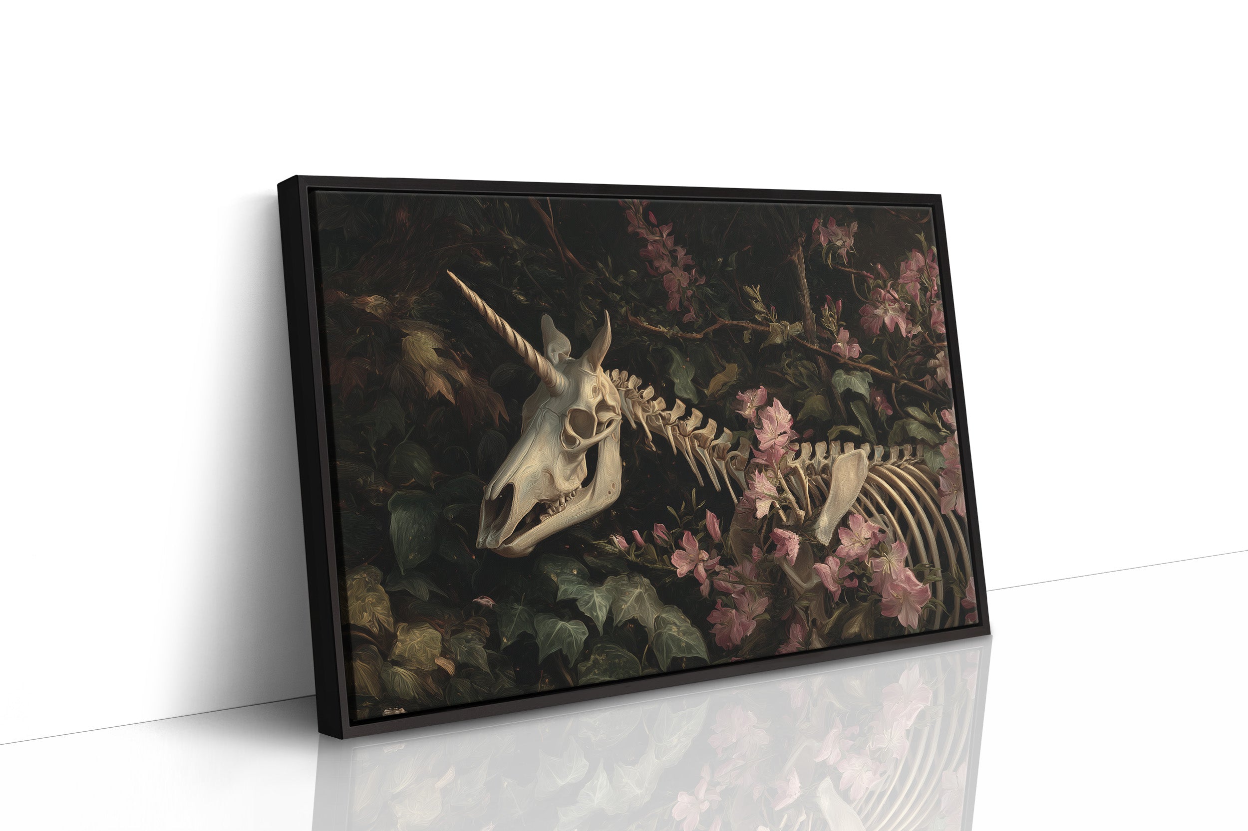 Ancient Bones Among Spring Blossoms