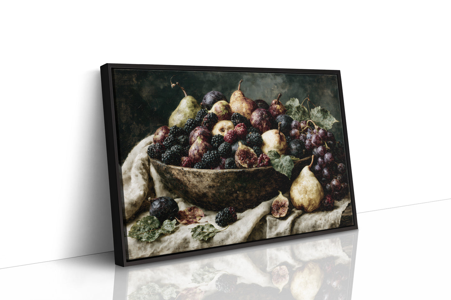 Harvest Bowl of Pears and Figs