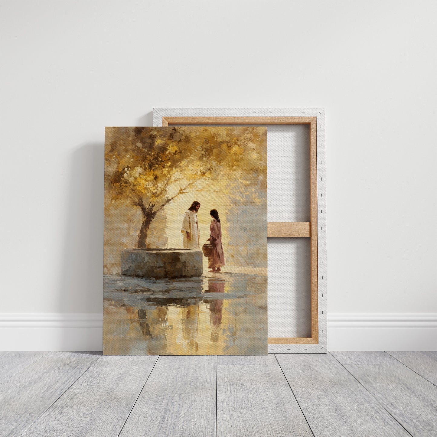 Golden Encounter By Ancient Waters