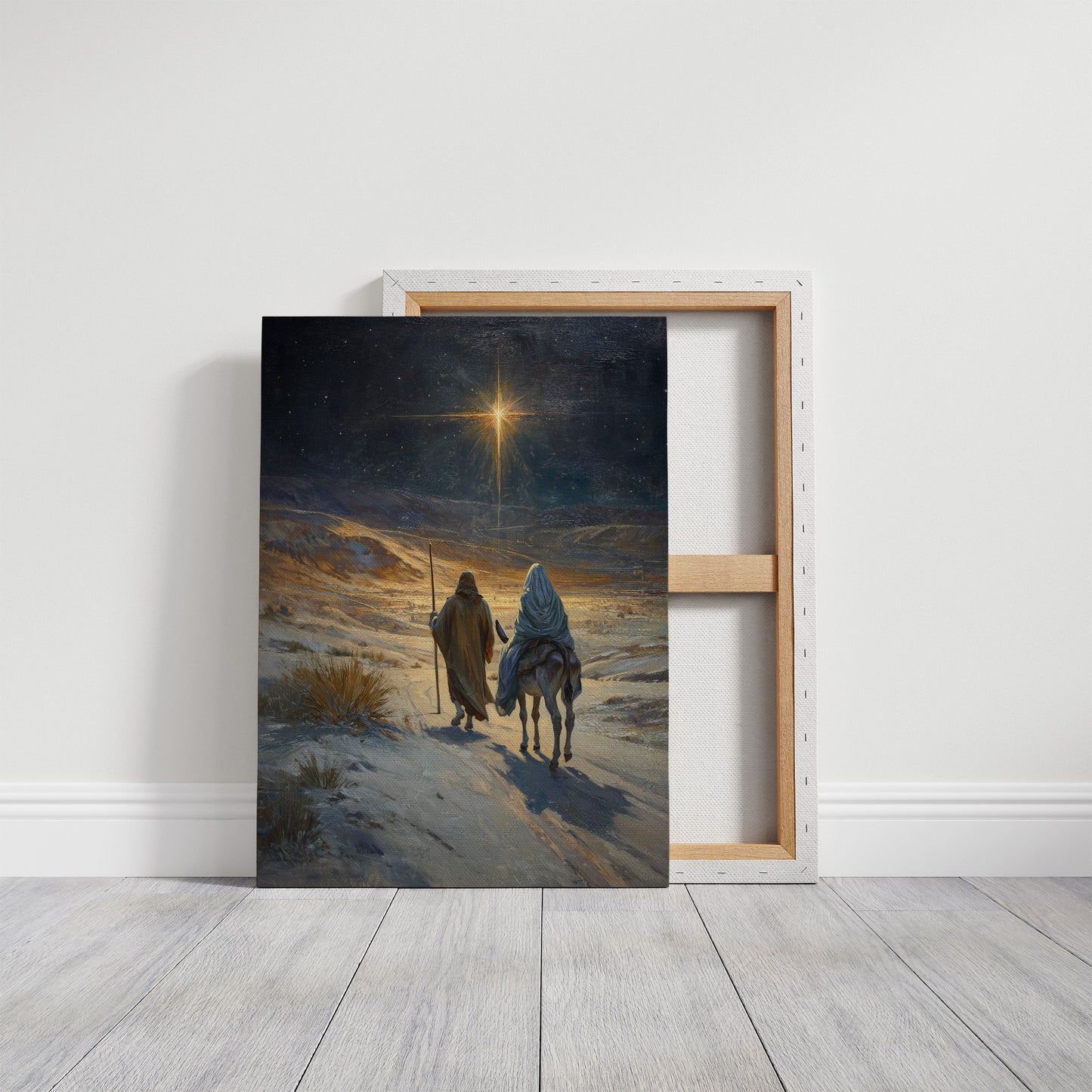 Starlight Guides Their Winter Journey