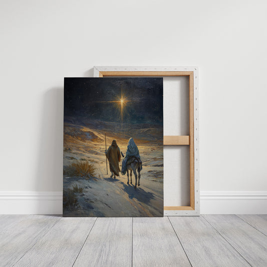 Starlight Guides Their Winter Journey