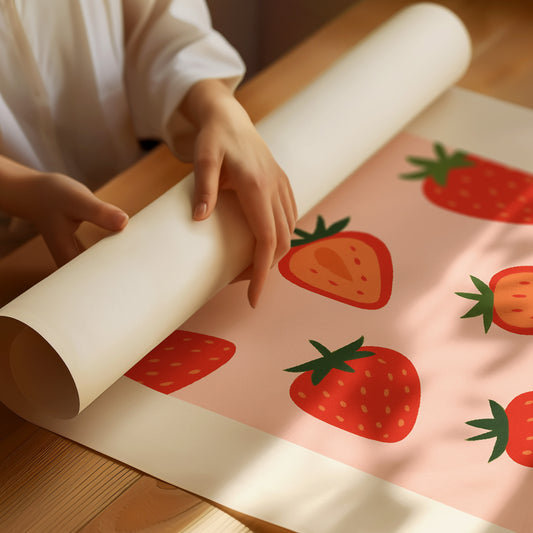 Sweet Summer On Pink Canvas