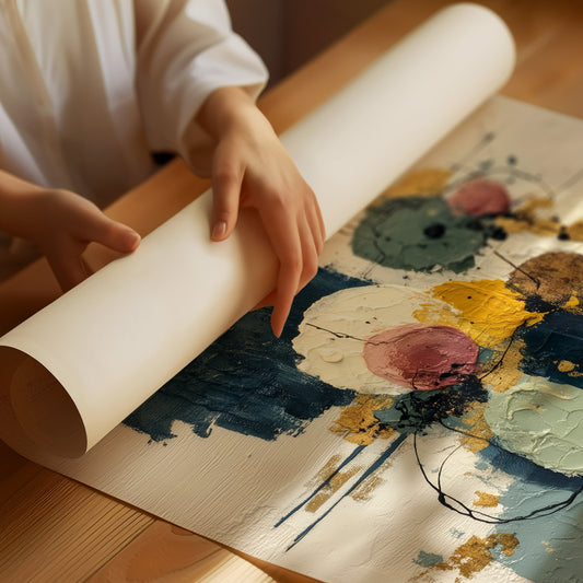 Circles Dance Through Navy Storms