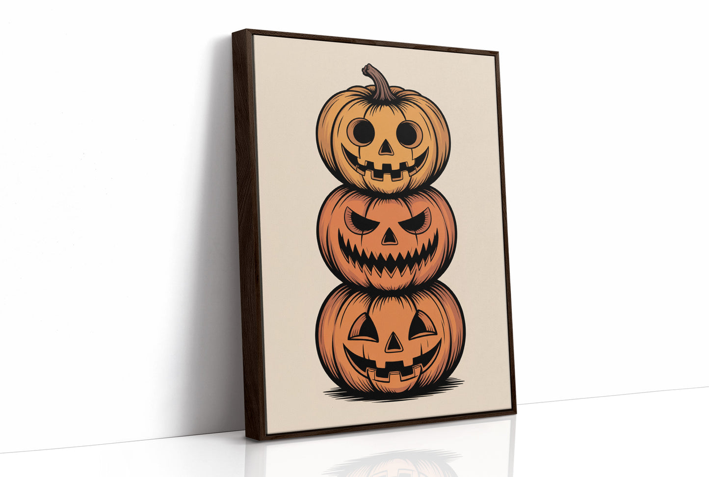 Stacked Gourds Tell October Tales