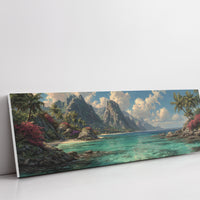 Emerald Shores Beneath Rising Peaks