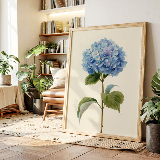 Beneath A Sky of Blue Petals