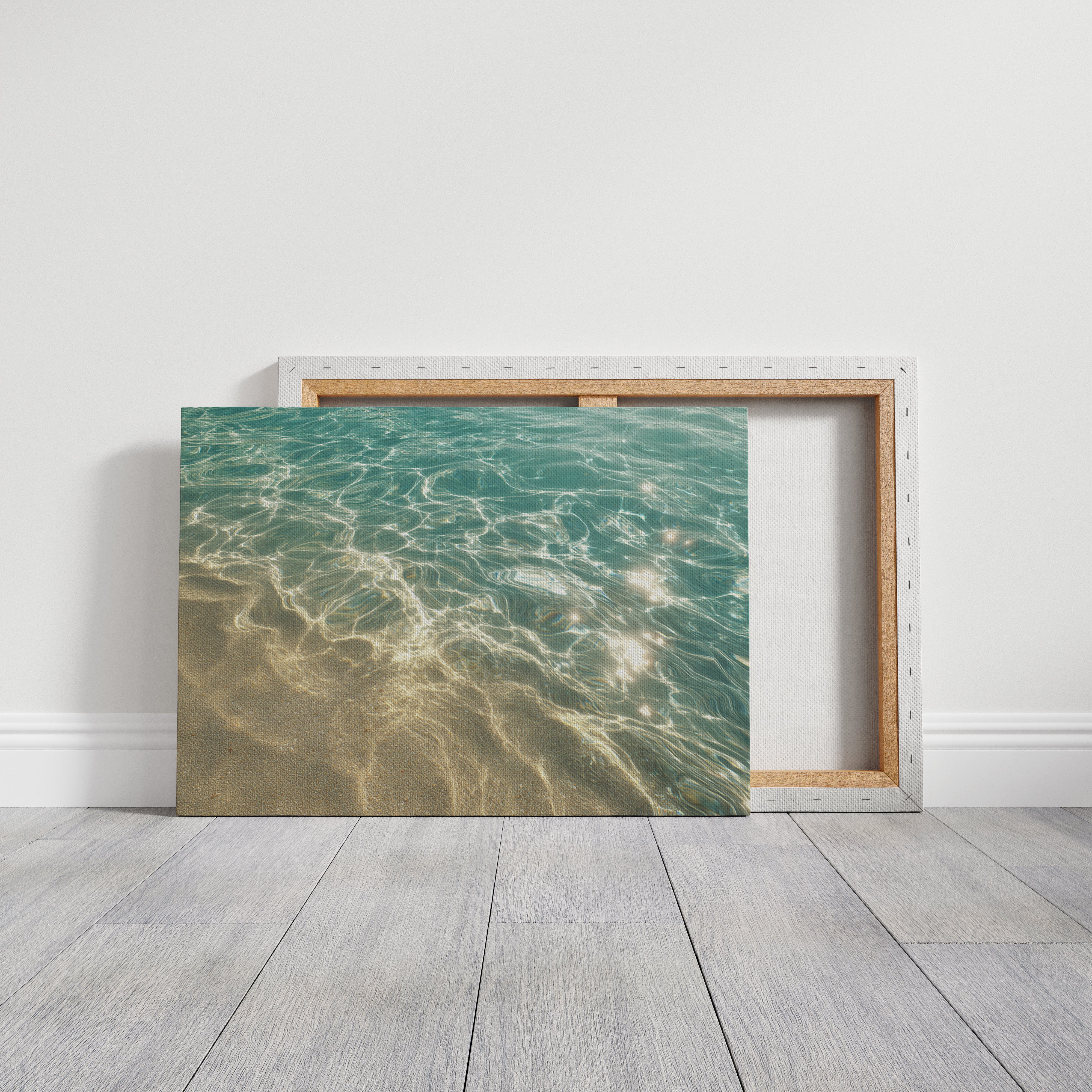 Crystal Tides Kiss Golden Shore